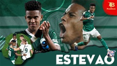 Estevao trên đường trở thành cầu thủ xuất sắc nhất Brazil
