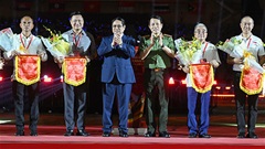 Thủ tướng Phạm Minh Chính dự Lễ khai mạc Giải bóng đá Công an, Cảnh sát các nước ASEAN mở rộng 2025