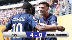 Kết quả PSG 4-0 Real Madrid: Les Parisiens vào chung kết FIFA Club World Cup