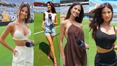 MC siêu gợi cảm vẫn diện váy xẻ sâu dù bị chỉ trích tại FIFA Club World Cup