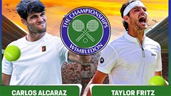 Nhận định tennis Carlos Alcaraz vs Taylor Fritz, 19h30 ngày 11/7: Sức mạnh nhà vua Wimbledon