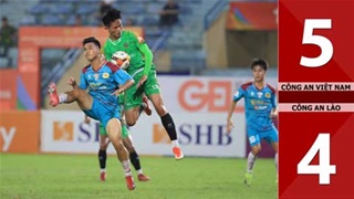 VIDEO bàn thắng Công an Việt Nam I vs Công an Lào: 5-4 (Giải bóng đá Công an - Cảnh sát ASEAN 2025)