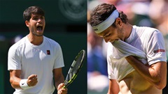 Carlos Alcaraz khuất phục Fritz sau 4 set, lần thứ ba liên tiếp vào chung kết Wimbledon