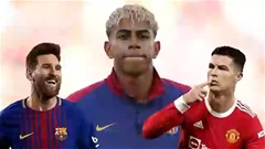 Tuổi 18 của Yamal so với Ronaldo và Messi?