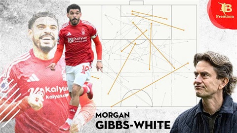 Morgan Gibbs-White có thể làm 'lột xác' hàng tiền vệ Totttenham