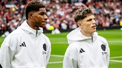 Rashford và Garnacho chỉ được tập luyện khi đội một MU ra về