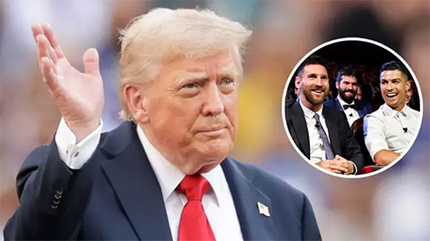 Tổng thống Donald Trump bỏ qua Ronaldo và Messi khi chọn cầu thủ vĩ đại nhất mọi thời đại