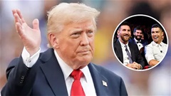 Tổng thống Donald Trump bỏ qua Ronaldo và Messi khi chọn cầu thủ vĩ đại nhất mọi thời đại