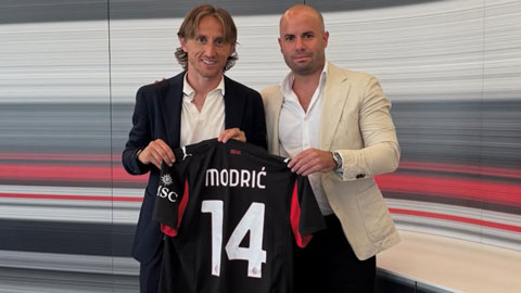 Luka Modric ra mắt AC Milan