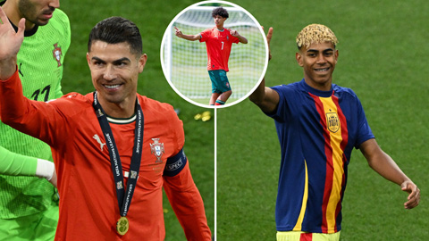 Con trai Cristiano Ronaldo thừa nhận Lamine Yamal giỏi hơn bố