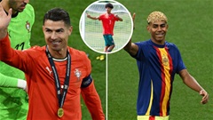 Con trai Cristiano Ronaldo thừa nhận Lamine Yamal giỏi hơn bố