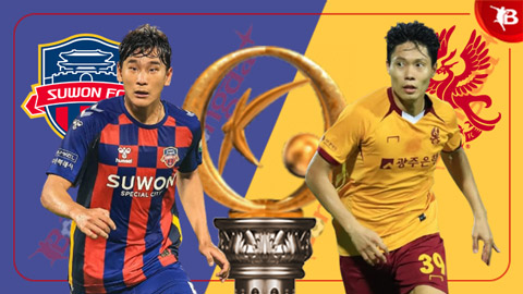 Nhận định bóng đá Suwon vs Gwangju, 17h30 ngày 18/7: Ca khúc khải hoàn