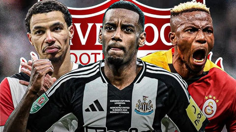 Liverpool lập danh sách 6 tiền đạo thay thế nếu không mua được Alexander Isak