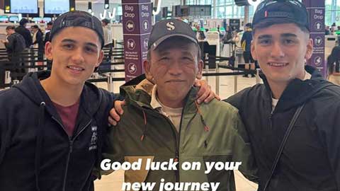 Brandon Ly, cầu thủ U21 Burnley đến CLB Công an Hà Nội với bản hợp đồng 3 năm