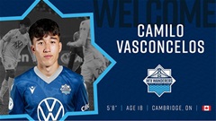 Camilo Vasconcelos: Sao trẻ Canada chờ cơ hội về Việt Nam chơi bóng