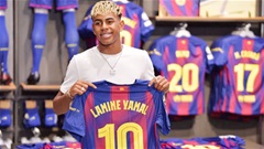 Lamine Yamal ký hợp đồng 6 năm với Barca và nhận áo số 10 huyền thoại