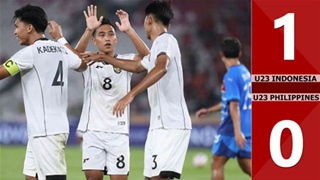 VIDEO bàn thắng U23 Indonesia vs U23 Philippines: 1-0 (U23 Đông Nam Á 2025)