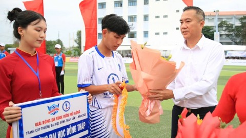 Chủ nhà thắng lợi trong ngày khai màn giải Sinh viên mở rộng Cúp Đại học Đồng Tháp