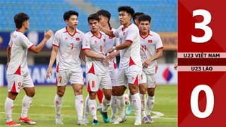 VIDEO bàn thắng U23 Việt Nam vs U23 Lào: 3-0 (U23 Đông Nam Á 2025)
