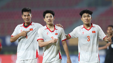 Cầu thủ nào chuyền bóng nhiều và chính xác nhất U23 Việt Nam?