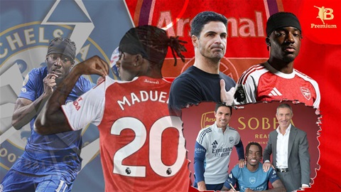 Bài thuyết trình của Arteta, dữ liệu từ Chelsea và vụ chuyển nhượng Noni Madueke