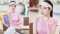 Loan Barbie gây sốt mạng xã hội khi nhận áo bib Marathon Đà Nẵng 2025