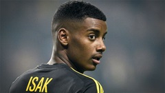 Newcastle nâng giá bán Alexander Isak lên mức không tưởng