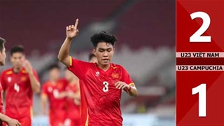 VIDEO bàn thắng U23 Việt Nam vs U23 Campuchia: 2-1 (U23 Đông Nam Á 2025)