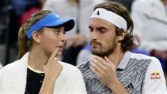 Cặp 'tiên đồng ngọc nữ' Tsitsipas - Badosa đường ai nấy đi, báo tin buồn cho US Open