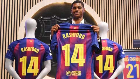 VIDEO: Những hình ảnh đầu tiên của Rashford trong màu áo Barca