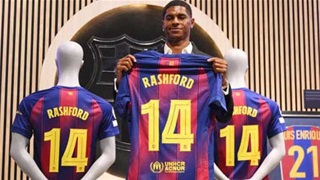 VIDEO: Những hình ảnh đầu tiên của Rashford trong màu áo Barca