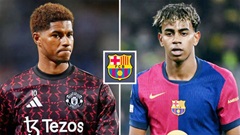 Yamal và 2 sao Barca không hài lòng với sự xuất hiện của Rashford