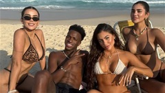 Vinicius vui vẻ nghỉ hè bên 3 mỹ nhân nóng bỏng, khiến fan 'đứng ngồi không yên'