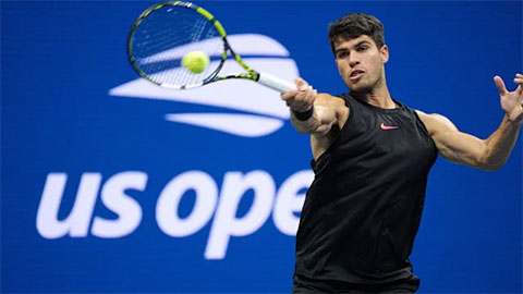 Carlos Alcaraz không khoan nhượng tại US Open 2025