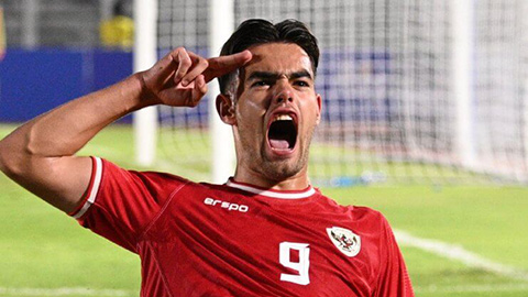 Tiền đạo nhập tịch U23 Indonesia chịu áp lực phải toả sáng trước U23 Thái Lan