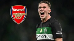 Gyokeres khoác số áo biểu tượng tại Arsenal