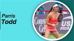Mỹ nhân pickleball Parris Todd & đôi chân dài như kỳ quan thứ 8