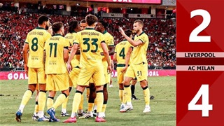 VIDEO bàn thắng Liverpool vs AC Milan: 2-4 (Giao hữu CLB 2025)