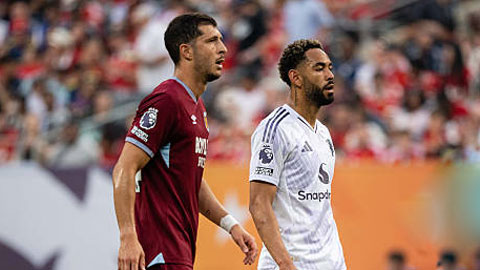 Trực tiếp MU 1-0 West Ham (hết hiệp 1)
