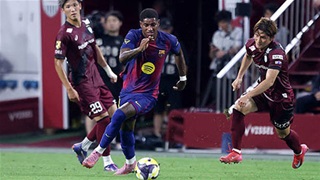 VIDEO Màn trình diễn của Marcus Rashford ở trận ra mắt Barcelona 