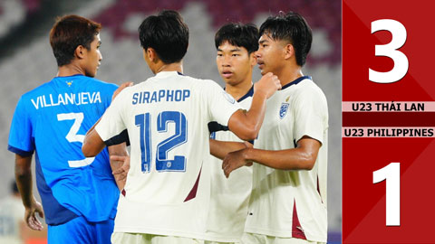 VIDEO bàn thắng U23 Thái Lan vs U23 Philippines: 3-1(Tranh hạng Ba U23 Đông Nam Á 2025)