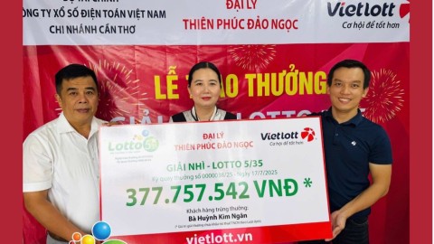 Xổ số tự chọn Lotto 5/35 với tính năng chia giải Độc đắc duy nhất tại Việt Nam có gì hấp dẫn?
