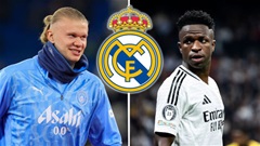 Real Madrid bán Vinicius để dọn đường đón Erling Haaland?