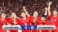 Kết quả U23 Indonesia 0-1 U23 Việt Nam: 'Nhà vua trẻ' Đông Nam Á là đây!