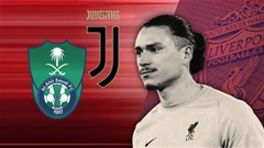 Al Ahli và Juventus tranh giành chữ ký của Darwin Nunez