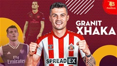Granit Xhaka trở lại Premier League, nhưng không còn là ‘gã khờ ở Arsenal’