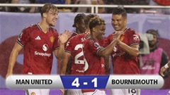 Kết quả MU 4-1 Bournemouth: Quỷ đỏ thắng tưng bừng