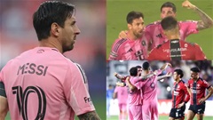 Lionel Messi ăn mừng bằng hét vào mặt đối thủ rồi sau đó phải tặng áo xin lỗi