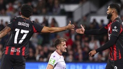 AC Milan hủy diệt Perth Glory 9-0, khép lại tour du đấu hoàn hảo tại Úc
