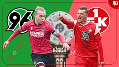 Nhận định bóng đá Hannover vs Kaiserslautern, 18h30 ngày 3/8